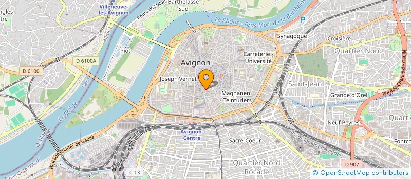 localisation de l'entreprise EURL BLRBIKESHOP à AVIGNON