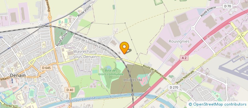 localisation de l'entreprise EURL BMI à WAVRECHAIN-SOUS-DENAIN