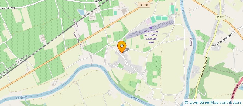 localisation de l'entreprise EURL BMP  SENOUILLAC