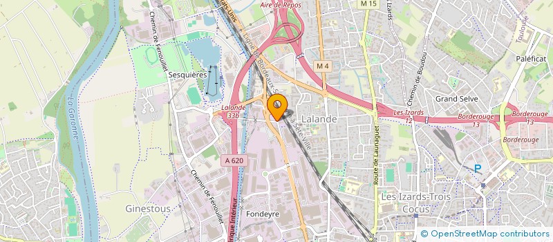 localisation de l'entreprise EURL BNFC  TOULOUSE