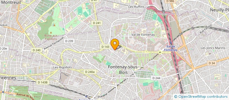 localisation de l'entreprise EURL BO VIANDES à FONTENAY-SOUS-BOIS