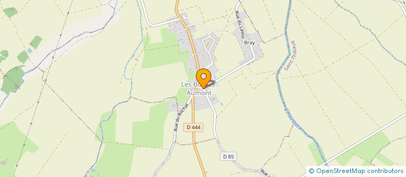 localisation de l'entreprise EURL BOIS D'AUMONT  LES BORDES-AUMONT