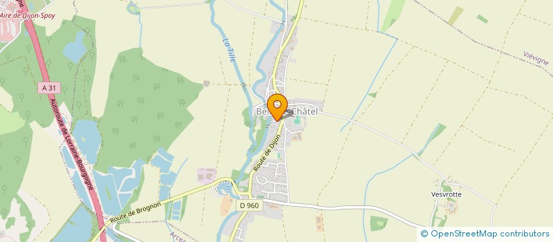 localisation de l'entreprise EURL BON  BEIRE-LE-CHATEL