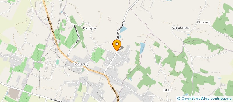 localisation de l'entreprise EURL BONHOMME  MARMANDE