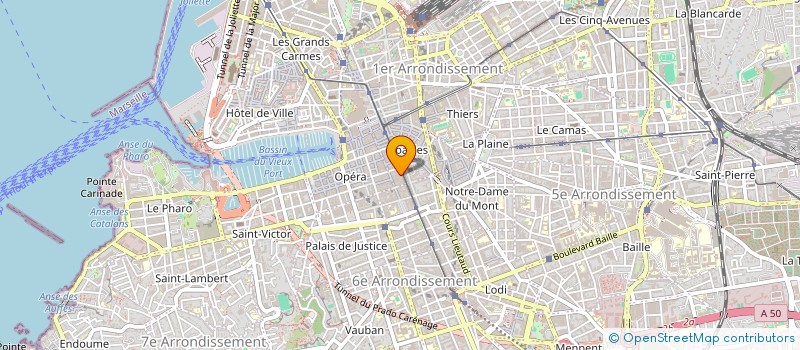 localisation de l'entreprise EURL BONNATERRE à MARSEILLE