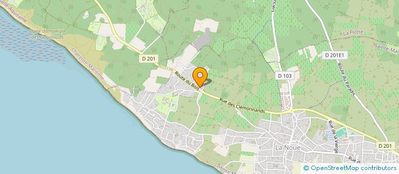 localisation de l'entreprise EURL BORLOGER  SAINTE-MARIE-DE-RE