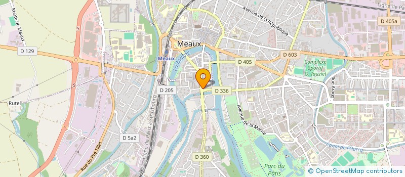 localisation de l'entreprise EURL BOSORGRAPH à MEAUX