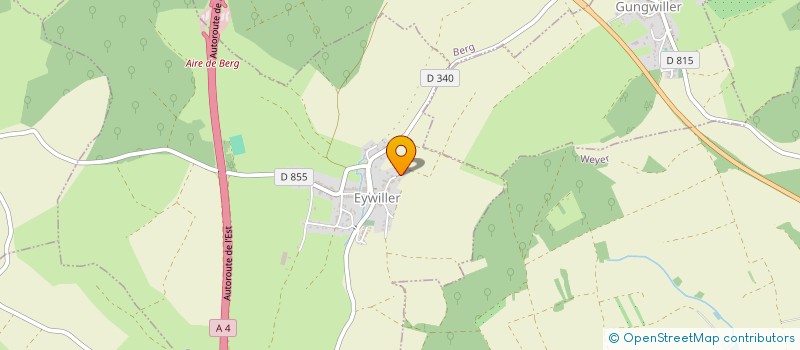 localisation de l'entreprise EURL BOTIN AURELIEN  EYWILLER