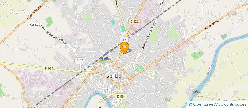 localisation de l'entreprise EURL BOTTAGISI VALENTIN à GAILLAC