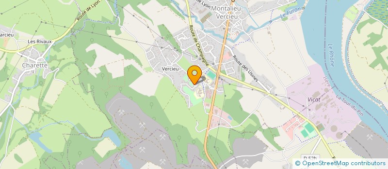 localisation de l'entreprise EURL BOU-ALI ABDELHAMID  BOURGOIN-JALLIEU