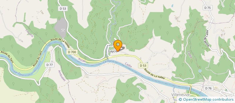 localisation de l'entreprise EURL BOU CEDRIC  CADIX