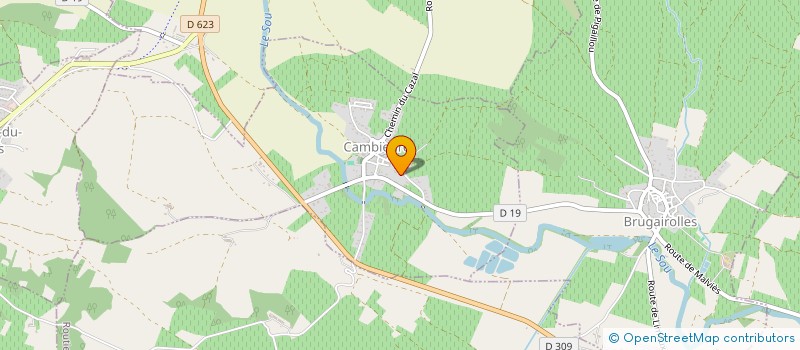 localisation de l'entreprise EURL BOUDAREL  CAMBIEURE