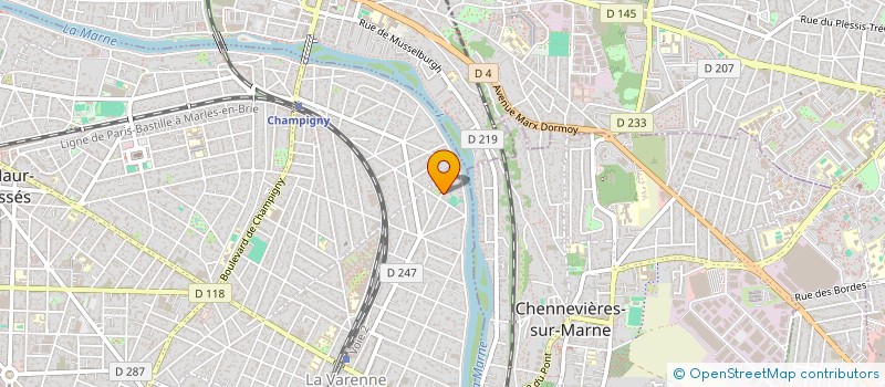 localisation de l'entreprise EURL BOUFEDJI à SAINT-MAUR-DES-FOSSES