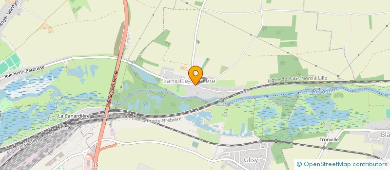 localisation de l'entreprise EURL BOULANGERIE DE LA BARRE à AMIENS