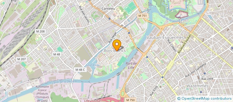 localisation de l'entreprise EURL BOULANGERIE MEKA  LILLE