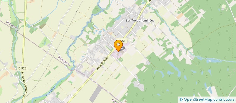 localisation de l'entreprise EURL BOURGOIN à LAILLY-EN-VAL