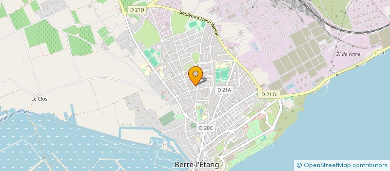 localisation de l'entreprise EURL BOURIMA à BERRE-L'ETANG