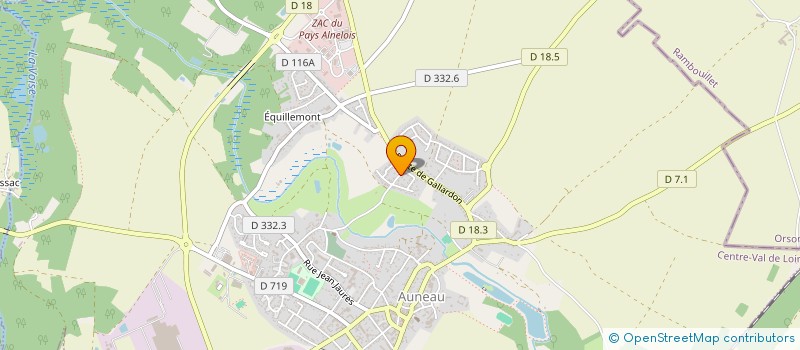 localisation de l'entreprise EURL BOUVET CYRILLE à CHAMPSERU