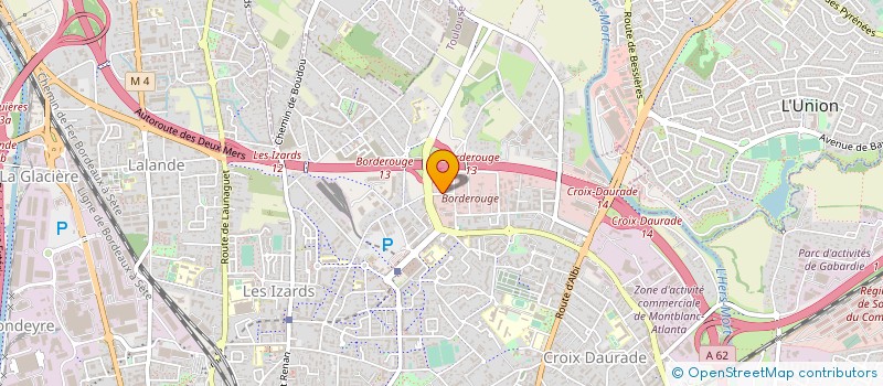 localisation de l'entreprise EURL BOZHANOV  TOULOUSE