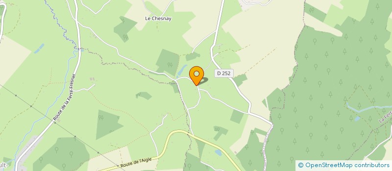 localisation de l'entreprise EURL BPEG à LA GONFRIERE