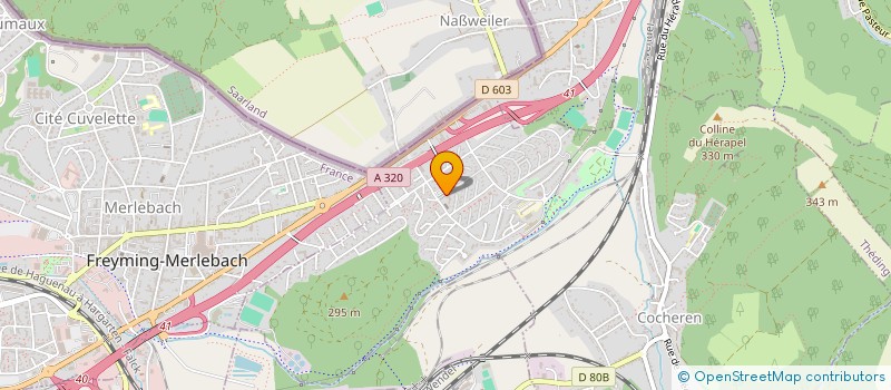 localisation de l'entreprise EURL BRASSERIE DE L'INOX  COCHEREN