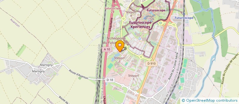 localisation de l'entreprise EURL BRASSOTEL à CHASSENEUIL-DU-POITOU