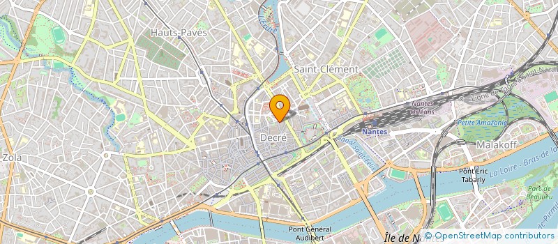 localisation de l'entreprise EURL BREIZH BURGER à NANTES