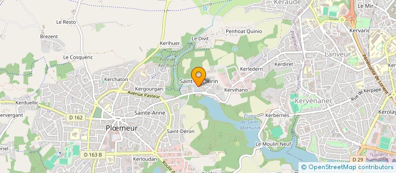 localisation de l'entreprise EURL BRESOL à PLOEMEUR