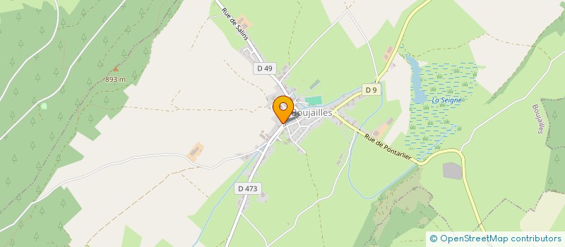 localisation de l'entreprise EURL BRESSAND  BOUJAILLES