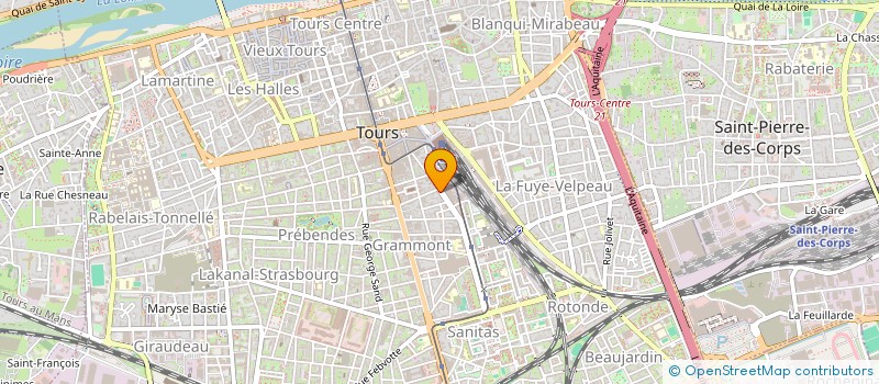 localisation de l'entreprise EURL BRETEAU à TOURS