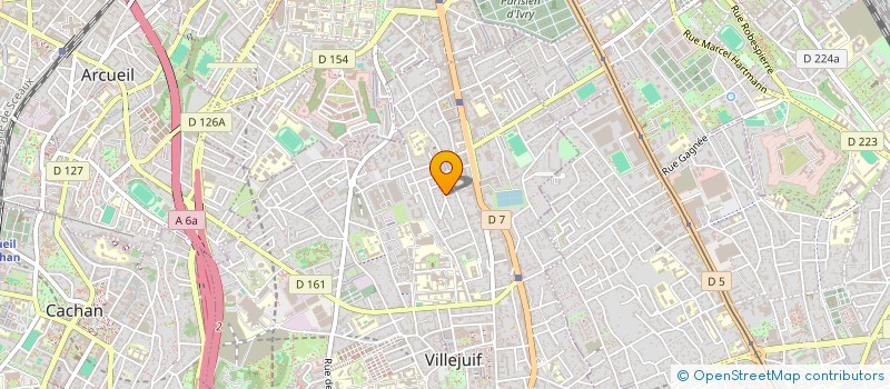 localisation de l'entreprise EURL BRICHETEAU à VILLEJUIF