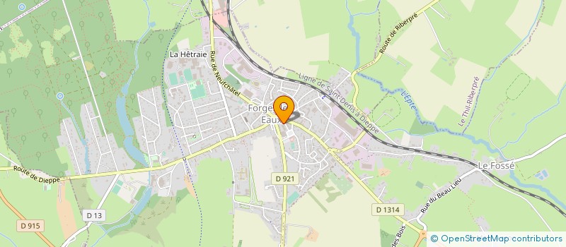 localisation de l'entreprise EURL BRICO FORGES à FORGES-LES-EAUX