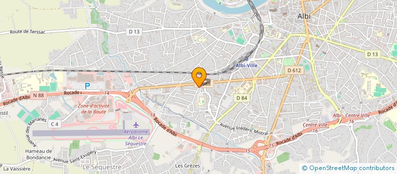 localisation de l'entreprise EURL BRILL' AUTO à ALBI
