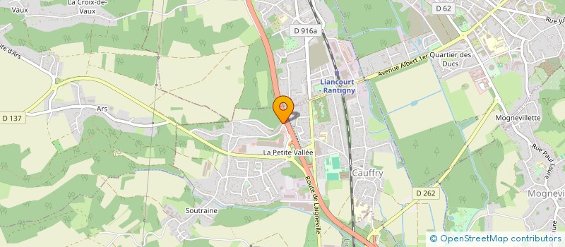 localisation de l'entreprise EURL BROCMAX  CAUFFRY