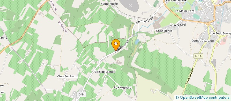 localisation de l'entreprise EURL BROIS CHRISTIAN à BELLEVIGNE