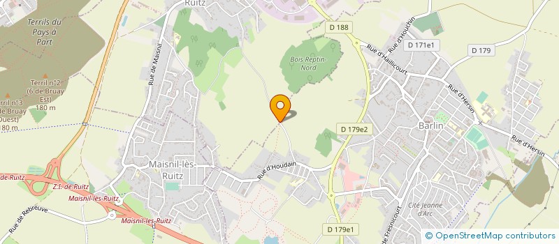 localisation de l'entreprise EURL BRUMART à BARLIN