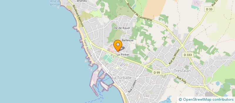 localisation de l'entreprise EURL BRUN LORI  LA TURBALLE