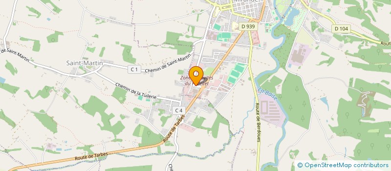 localisation de l'entreprise EURL BRUNATH  MIRANDE