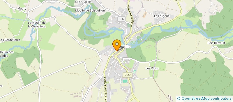 localisation de l'entreprise EURL BRUNET à LATILLE