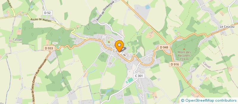 localisation de l'entreprise EURL BRUNO  CASSEL