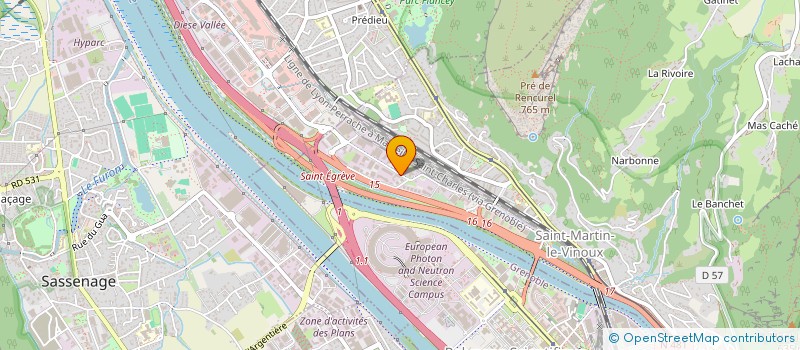 localisation de l'entreprise EURL BRUSYL  SAINT-MARTIN-LE-VINOUX