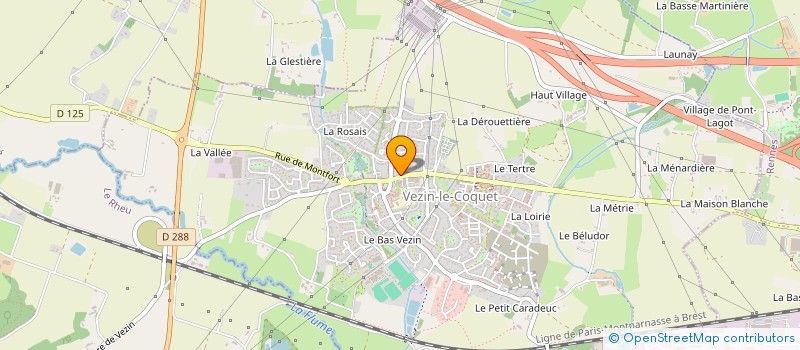 localisation de l'entreprise EURL BSE à VEZIN-LE-COQUET