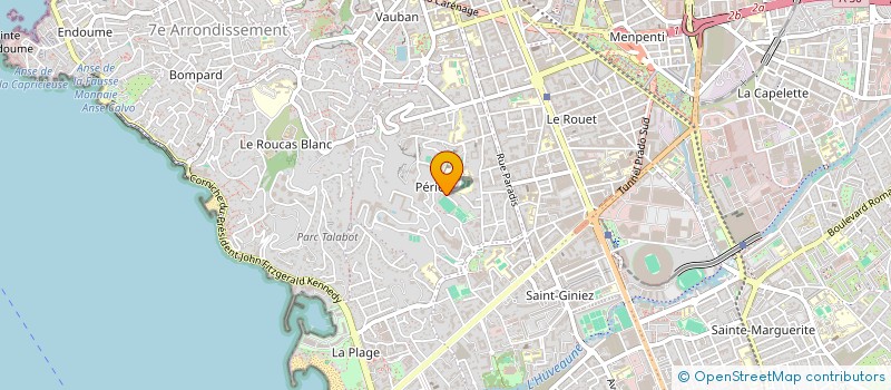 localisation de l'entreprise EURL BSY CONSEIL EXPERT EN RESSOURCES HUMAINES  MARSEILLE