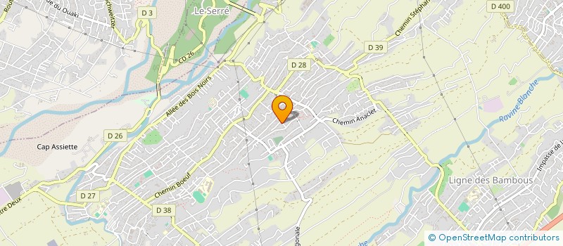 localisation de l'entreprise EURL BTP CASES AUSTRALES à SAINT-PIERRE