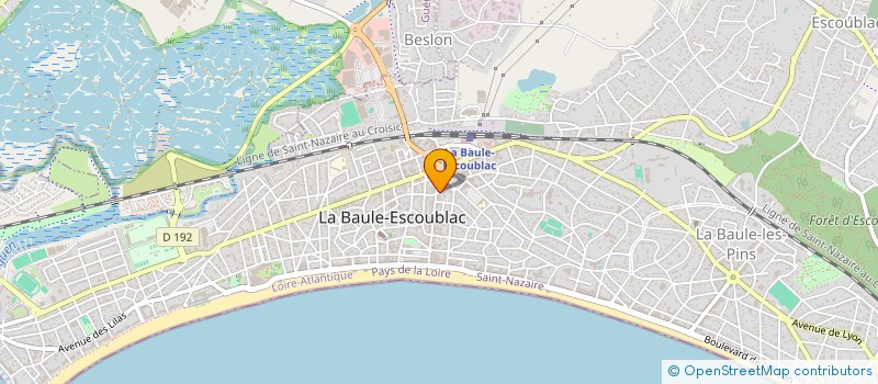 localisation de l'entreprise EURL BY SEGOLO à LA BAULE-ESCOUBLAC
