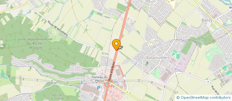 localisation de l'entreprise EURL BYBLOS  BALLAINVILLIERS