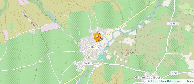 localisation de l'entreprise EURL C.C.E. MULTISERVICES  VILLEGLY