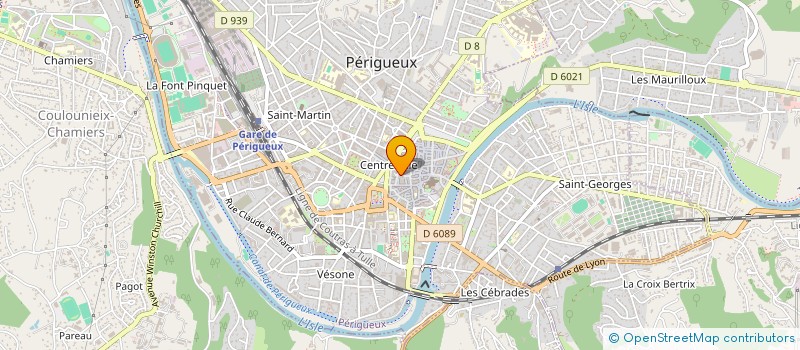 localisation de l'entreprise EURL C.L. DIFFUSION à PERIGUEUX