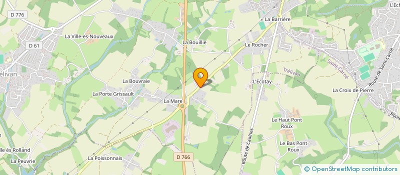 localisation de l'entreprise EURL C. LESNE  TRELIVAN