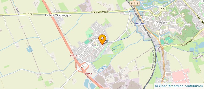 localisation de l'entreprise EURL C.S.E.D  BIERNE